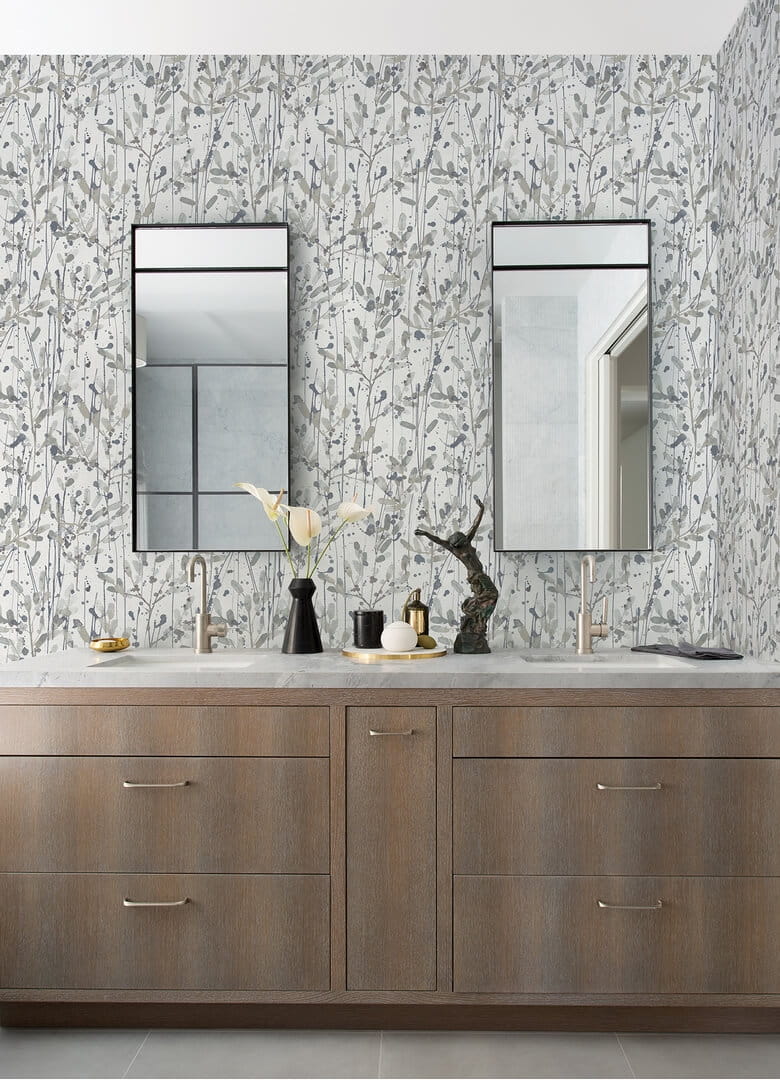 Tapeta akwarelowa łąka Fine Decor FD26238 Scott Living II By Drew & Jonathan