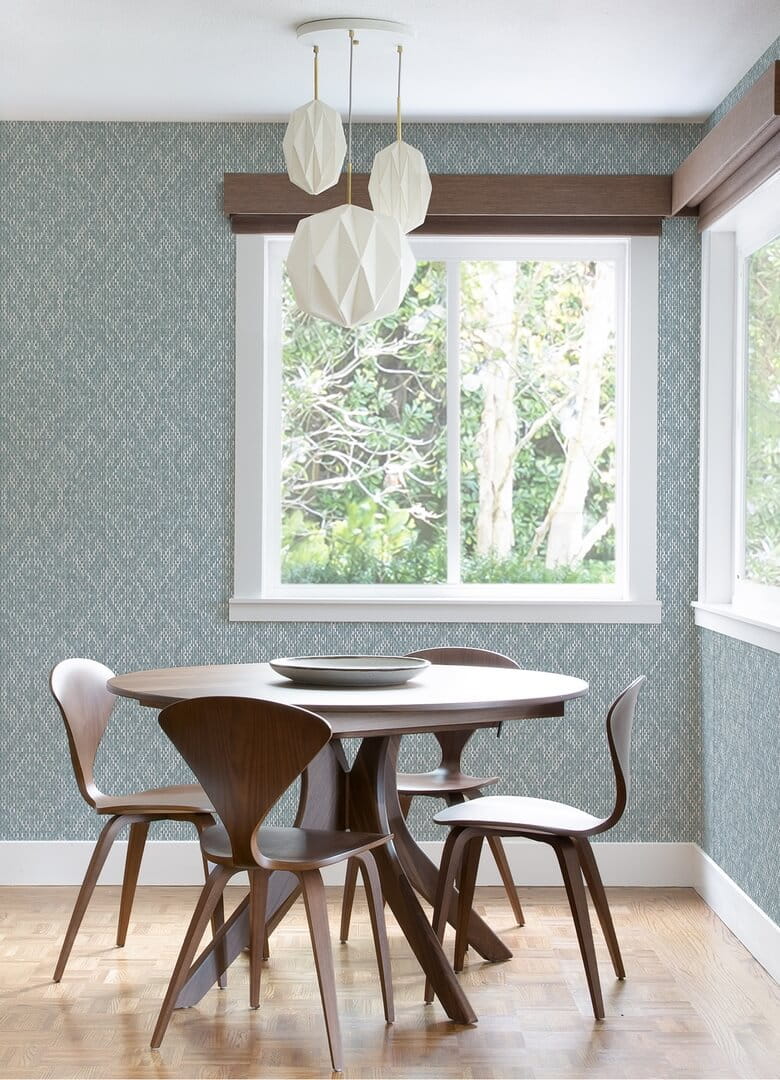 Tapeta geometryczna z efektem tkania Fine Decor FD26246 Scott Living II By Drew & Jonathan