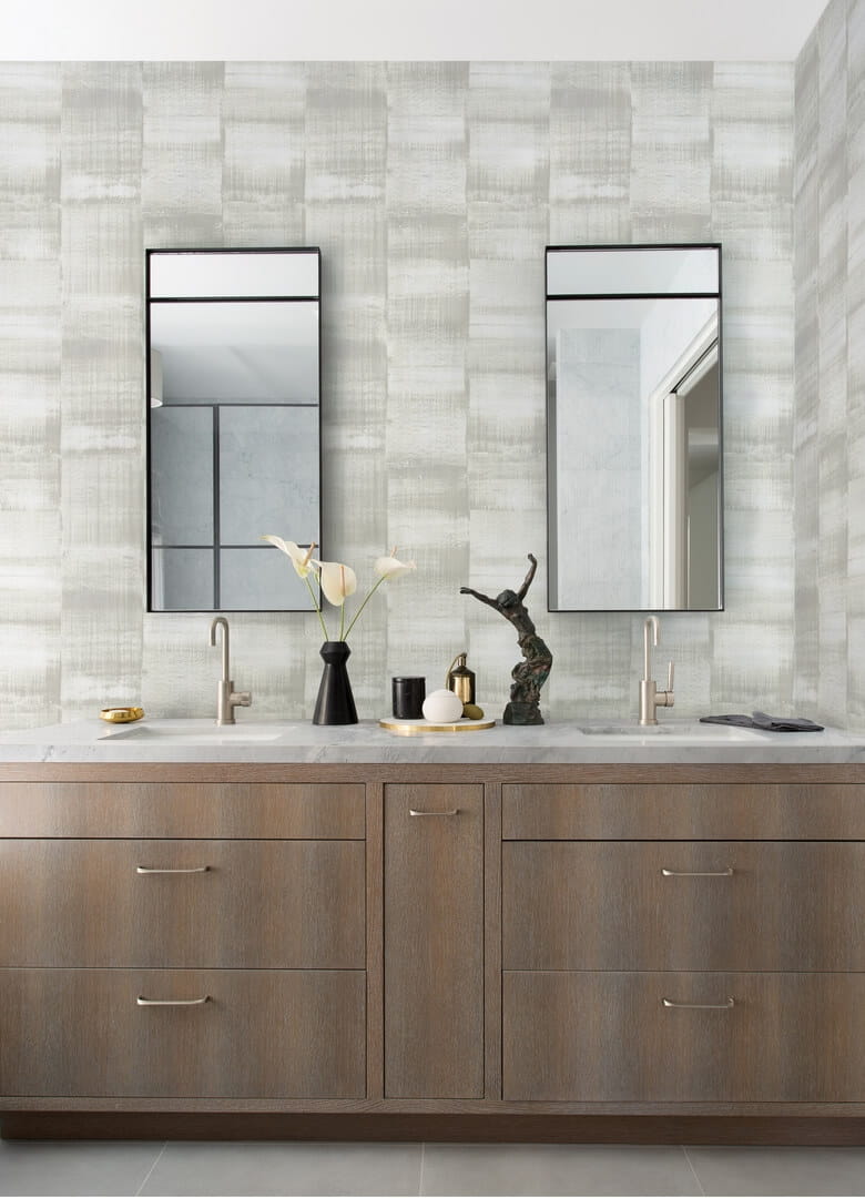 Tapeta abstrakcyjne cieniowane paski Fine Decor FD26286 Scott Living II By Drew & Jonathan
