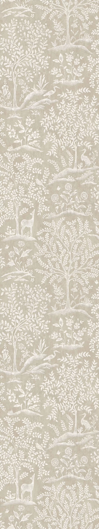 Tapeta zwierzęta i drzewa Nina Campbell NCW4490-02 Foret Signature Collection
