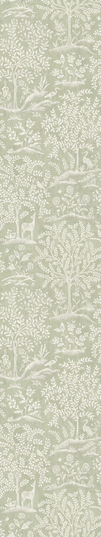 Tapeta zwierzęta i drzewa Nina Campbell NCW4490-04 Foret Signature Collection