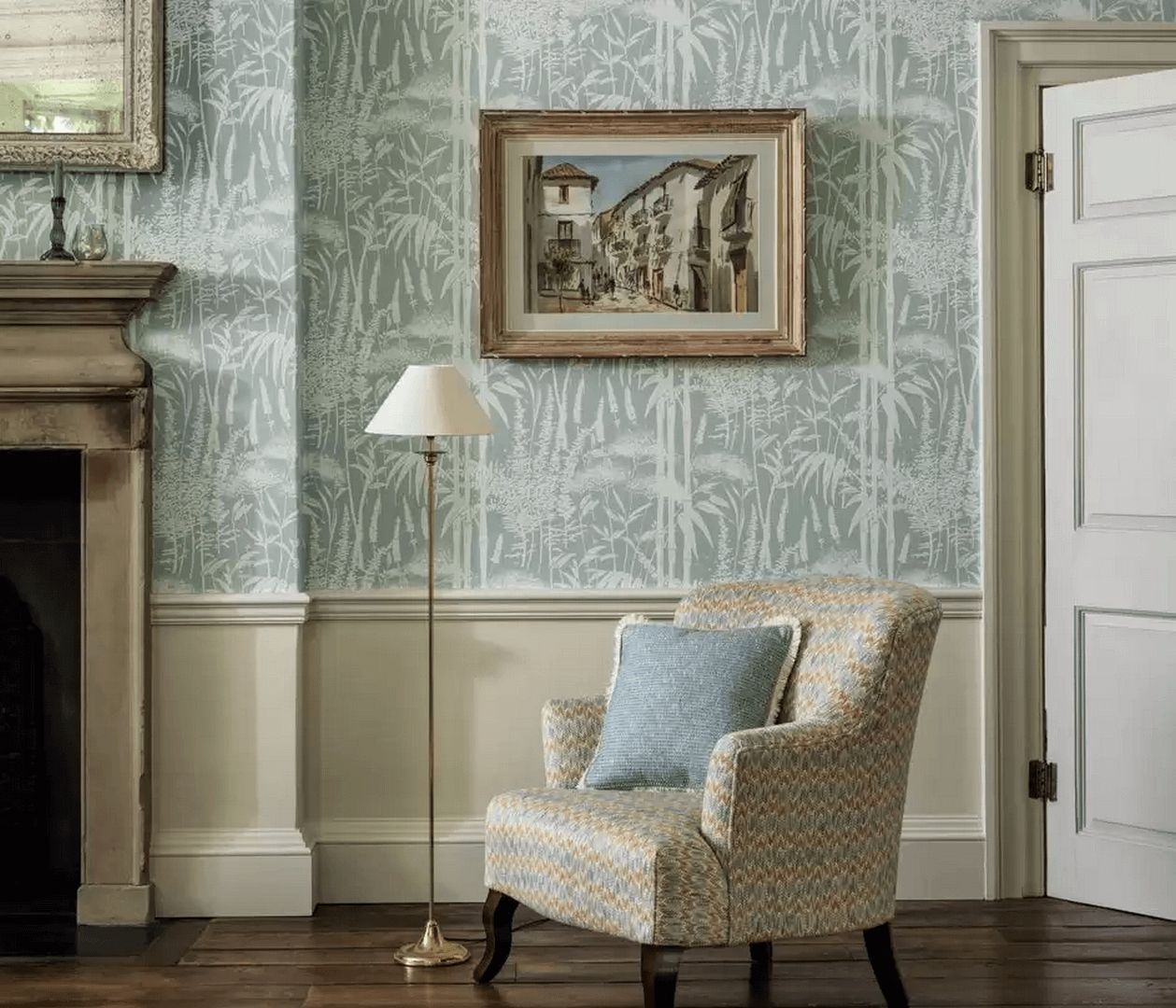 Tapeta roślinna Nina Campbell NCW4498-03 Poiteau Signature Collection