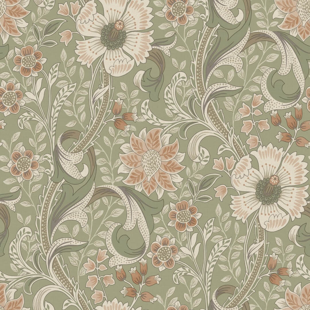 Tapeta roślinna Grandeco PH3107 Perfect Harmony