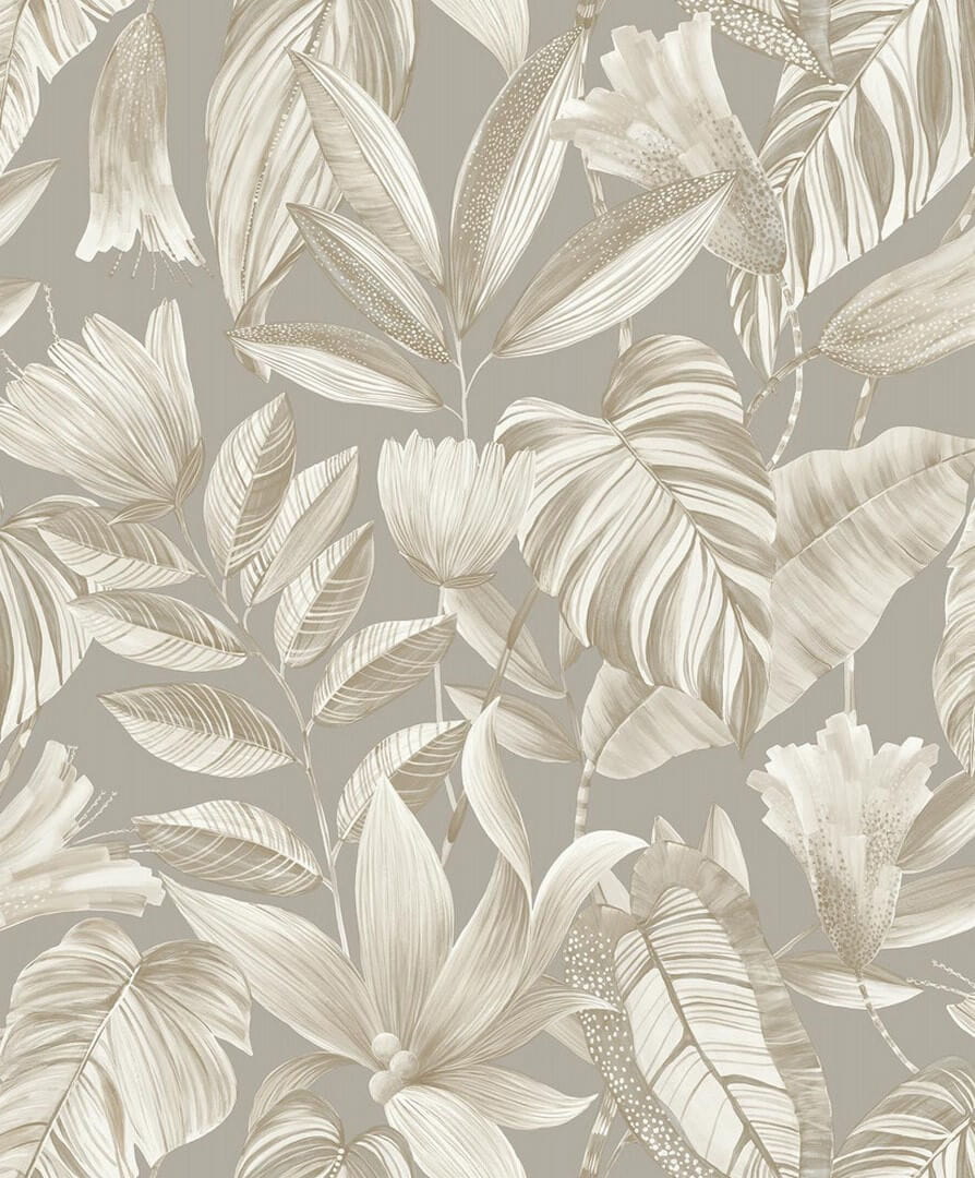 Tapeta liście Grandeco BZ3103 Belize