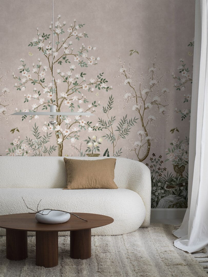 Mural ogród chinoiserie Boras Tapeter Studio 9587W Magnolia Garden Garden Collection