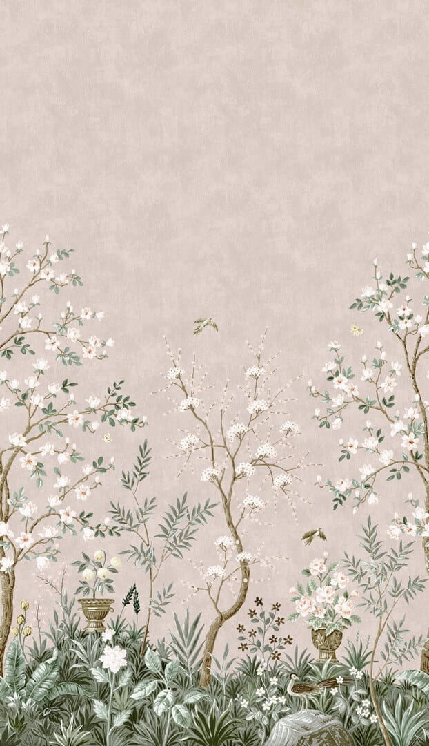 Mural ogród chinoiserie Boras Tapeter Studio 9587W Magnolia Garden Garden Collection