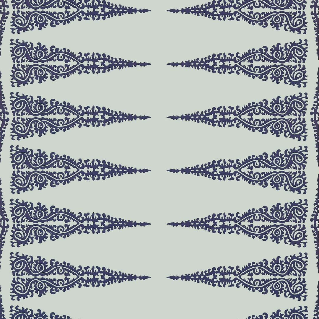 Tapeta orientalny ornament Anna French AT24548 Ellery Stripe Devon