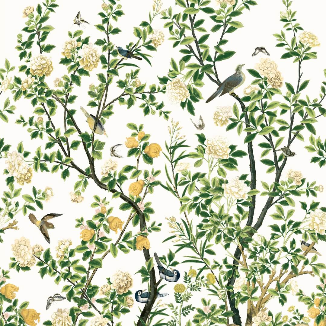 Mural botaniczny ogród Thibaut TM13666 Jardin Bloom Grand Palace