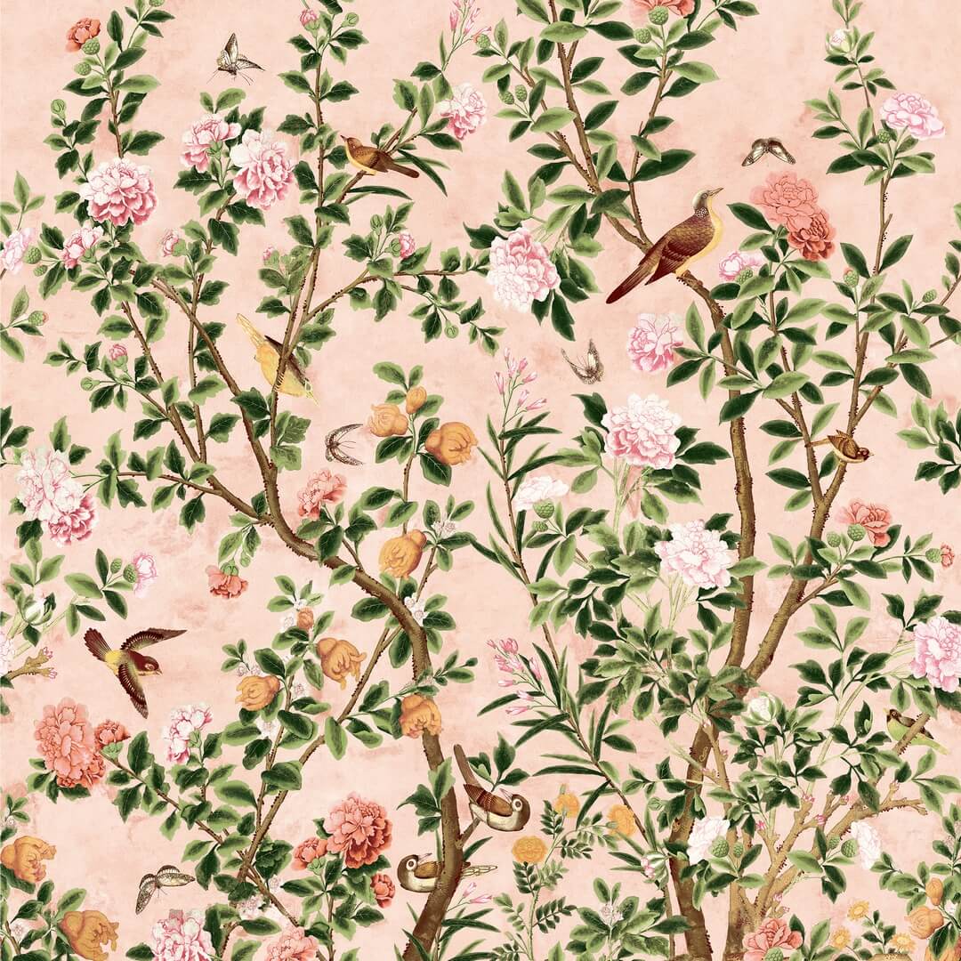 Mural botaniczny ogród Thibaut TM13667 Jardin Bloom Grand Palace
