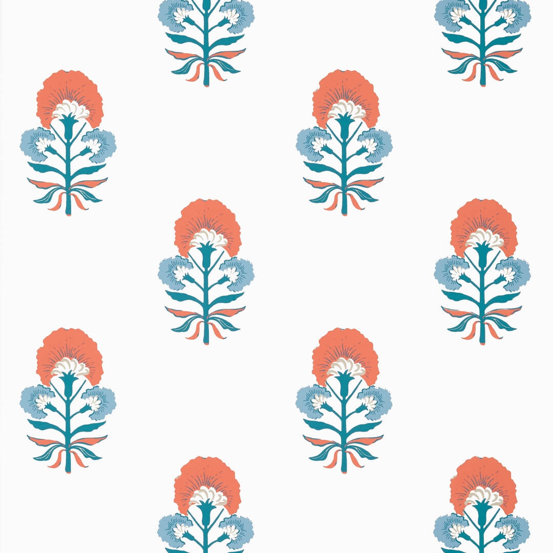 Tapeta kwiaty Thibaut T16213 Tybee Bud Kisment