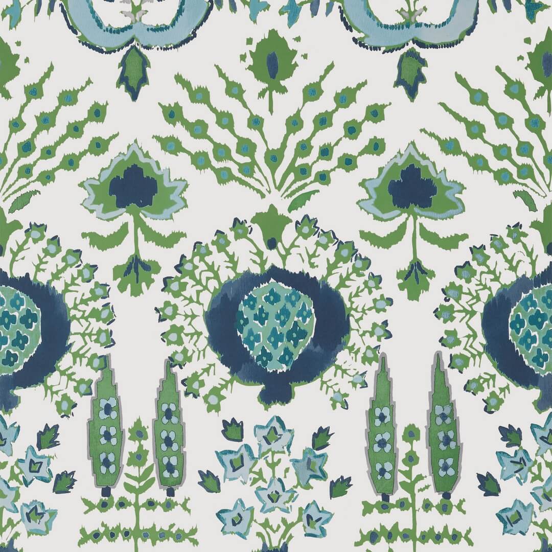 Tapeta roślinna Thibaut T16240 Mendoza Suzani Kisment