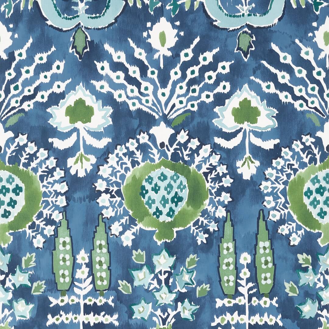 Tapeta roślinna Thibaut T16241 Mendoza Suzani Kisment
