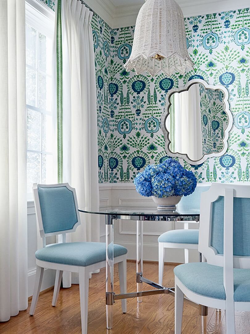 Tapeta roślinna Thibaut T16244 Mendoza Suzani Kisment