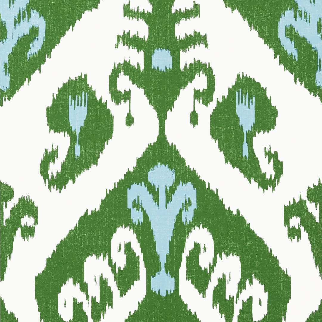 Tapeta graficzna w stylu ikat Thibaut T16246 Indies Ikat Kisment