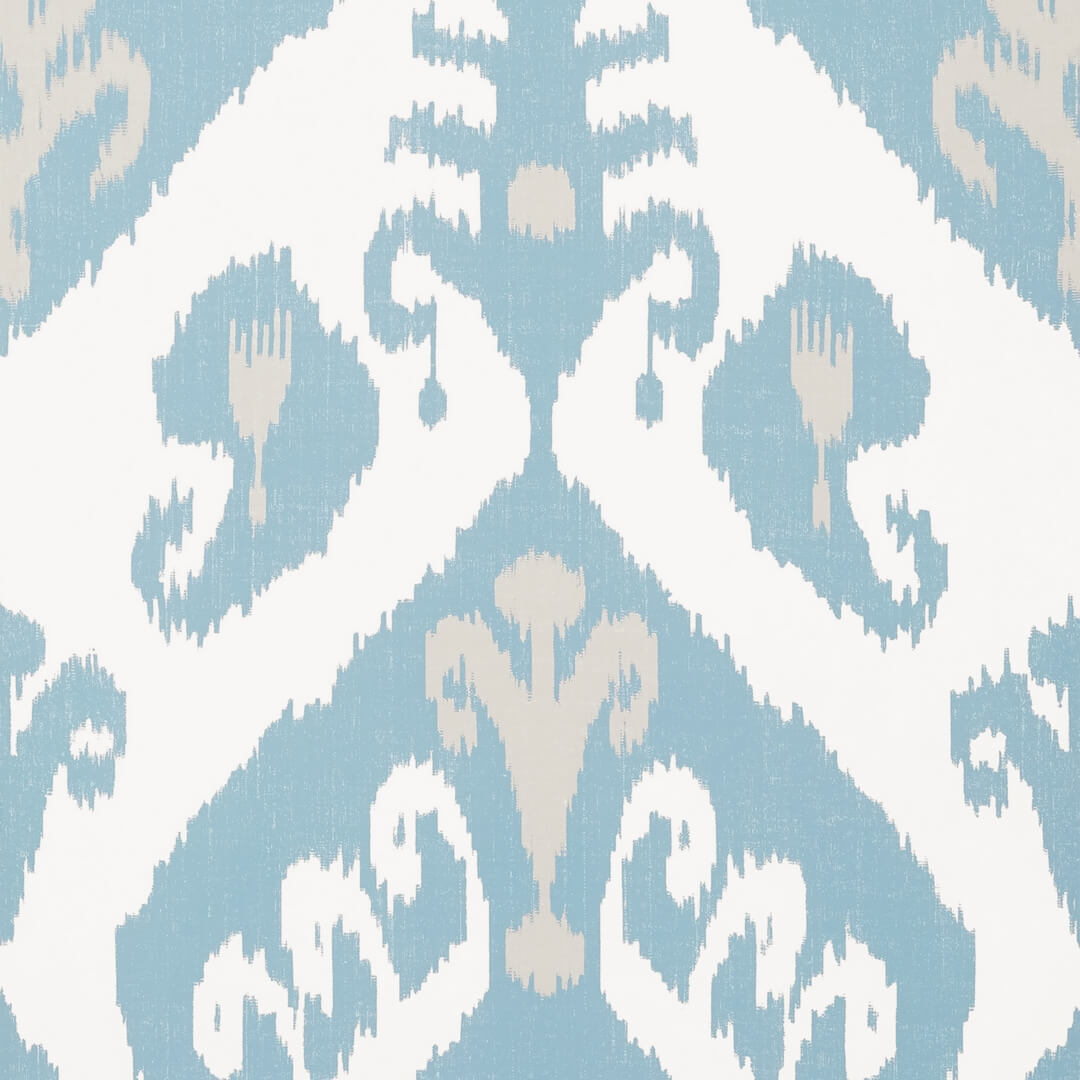 Tapeta graficzna w stylu ikat Thibaut T16248 Indies Ikat Kisment