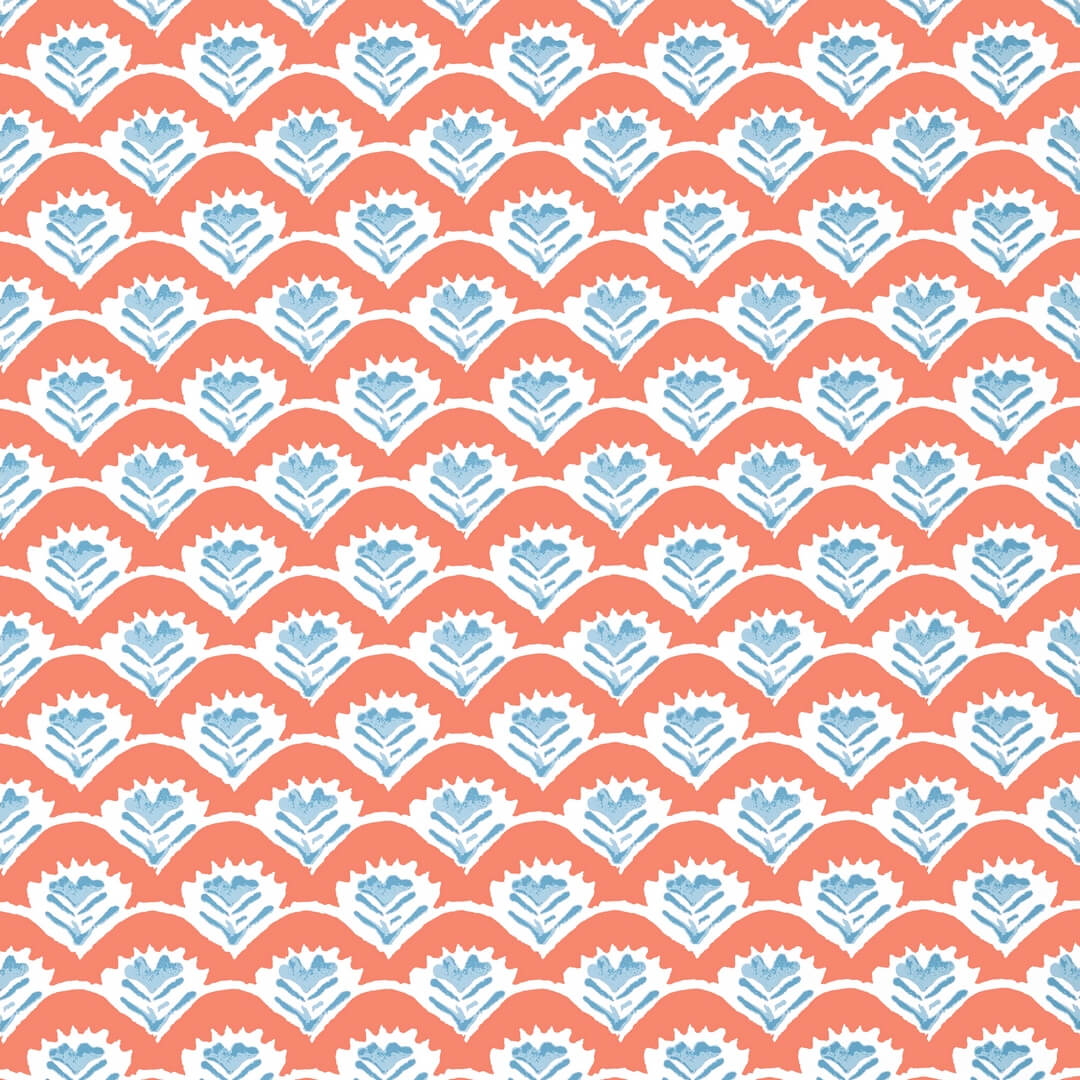 Tapeta fale i kwiaty Thibaut T16254 Emily Kisment