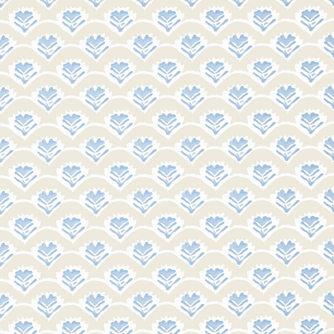 Tapeta fale i kwiaty Thibaut T16256 Emily Kisment