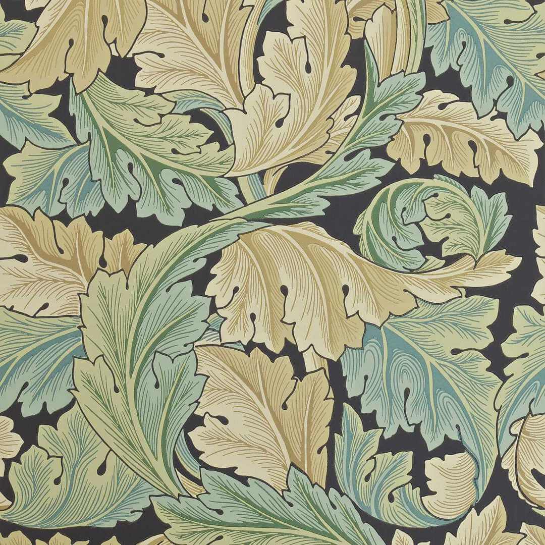 Tapeta liście akantu Morris & Co. 212550 Acanthus Morris & Friends