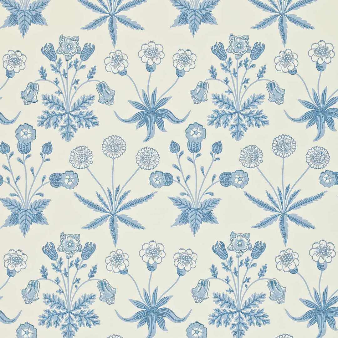 Tapeta bukiety kwiatów Morris & Co. 212561 Daisy Morris & Friends
