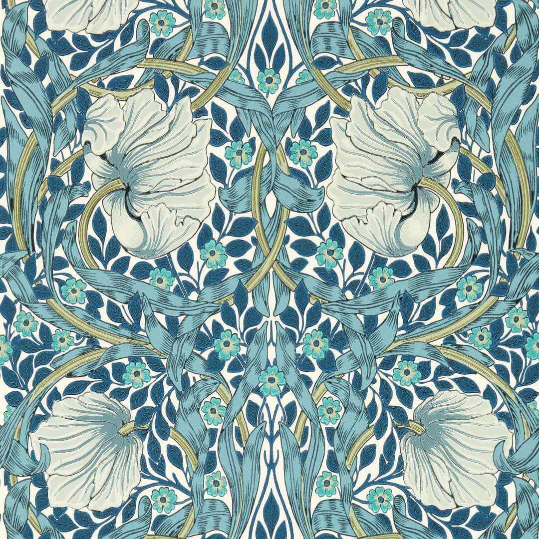 Tapeta botaniczna Morris & Co. 217365 Pimpernel Morris & Friends