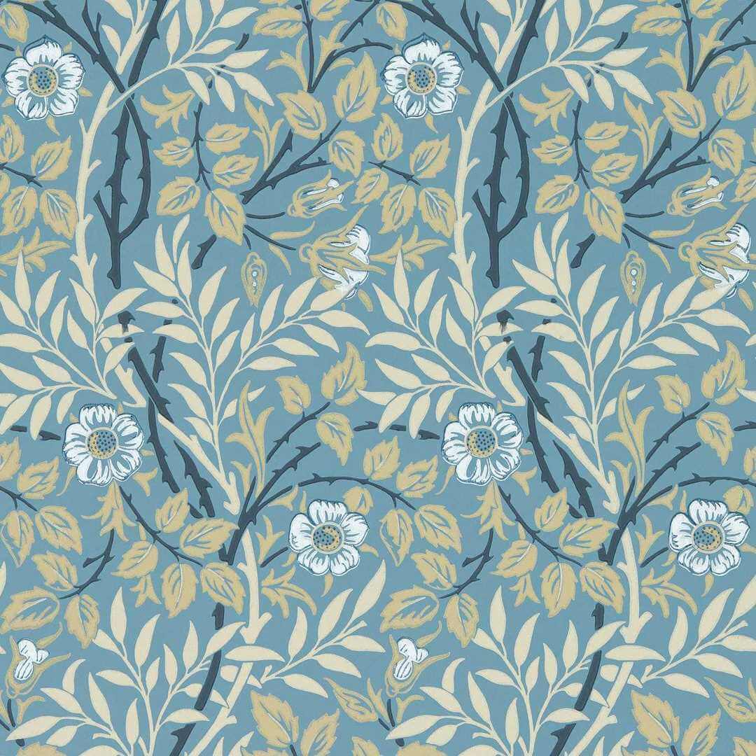 Tapeta pnącza róży Morris & Co. 217369 Sweet Briar Morris & Friends