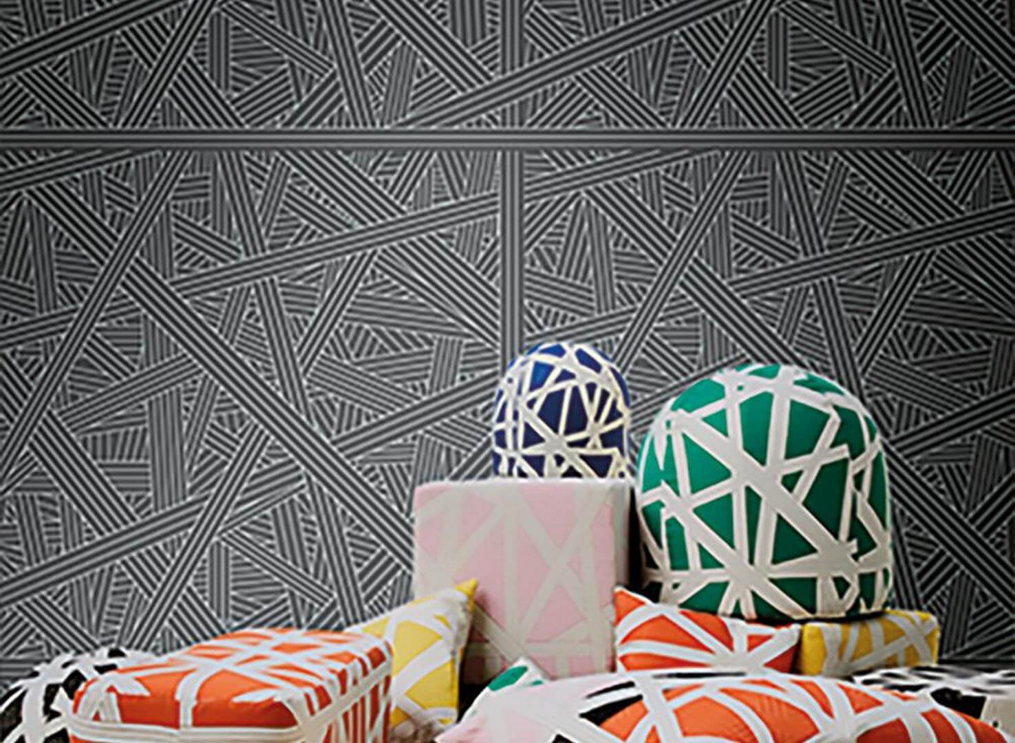 Tapeta geometryczna linie Jannelli & Volpi 10565 Nastri Missoni Home 05