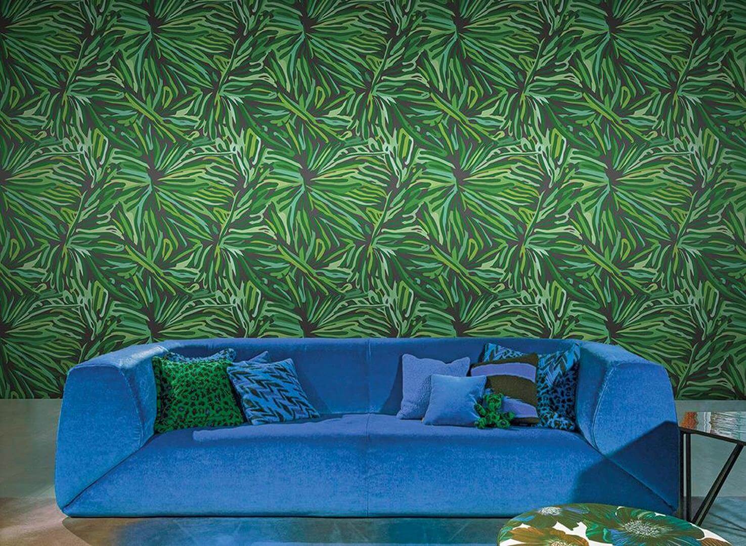 Tapeta abstrakcyjna roślinność Jannelli & Volpi 10576 Flora Missoni Home 05