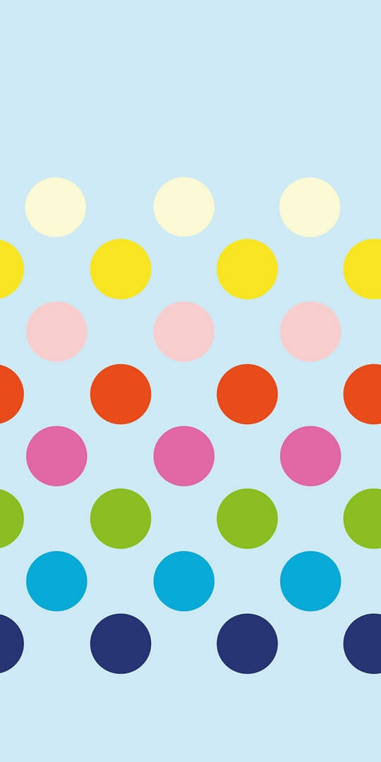 Fototapeta duże kropki Rebel Walls R20027 Big Dots Rainbow Happy Socks
