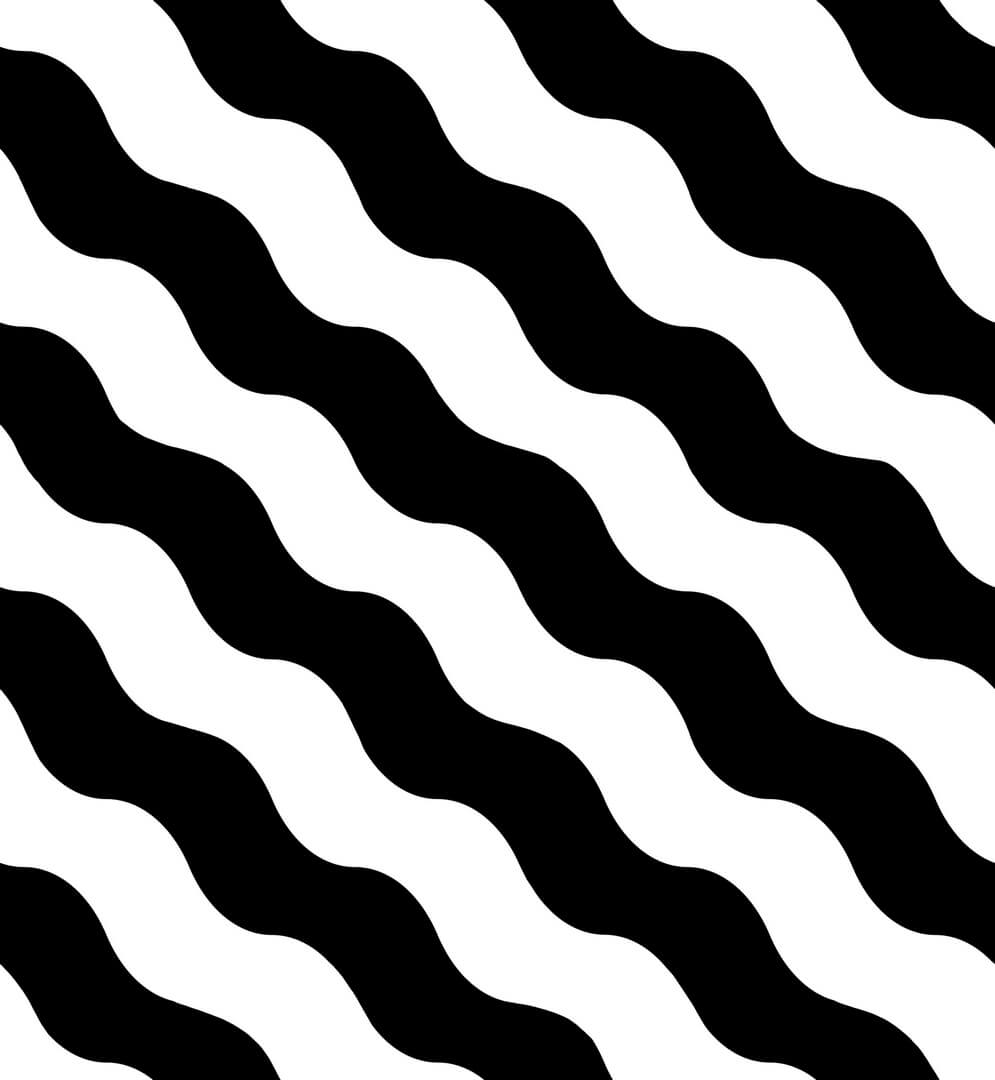 Fototapeta falujące paski Rebel Walls R20042 Polka Stripe Black White Happy Socks