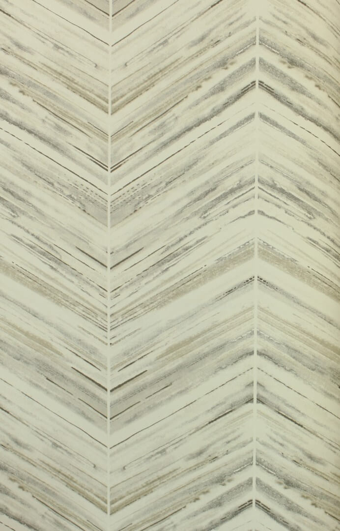 Tapeta jodełka York Wallcoverings BW3912 Petite Watercolor Chevron Black & White