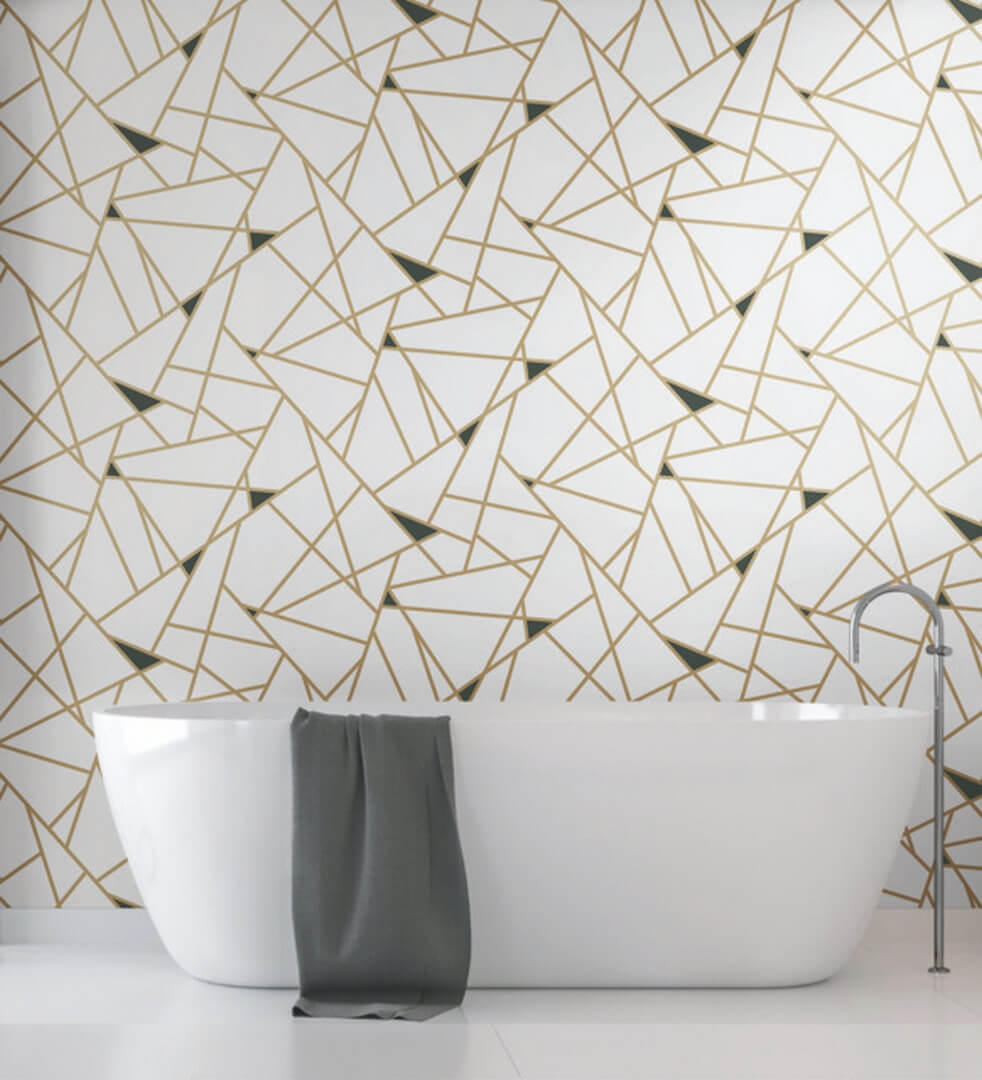 Tapeta linie York Wallcoverings RY2702 Prismatic Black & White