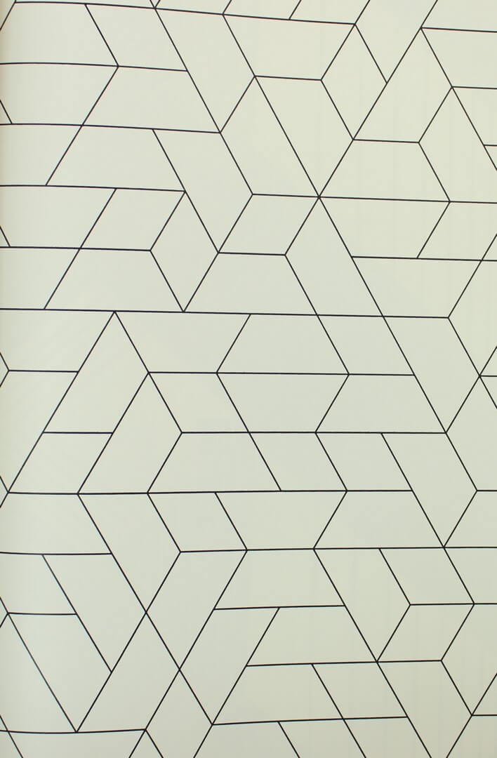 Tapeta geometryczna York Wallcoverings SW7457 Point Of View Black & White