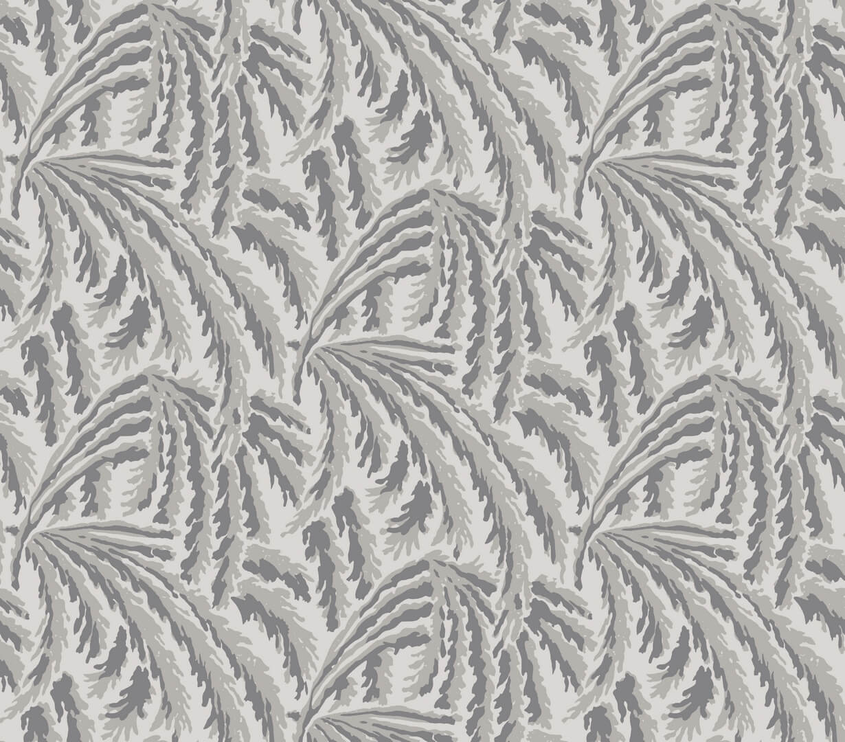 Tapeta liście wierzby w stylu art-deco Les Dominotiers AFDC203/2 Willow Magic Garden