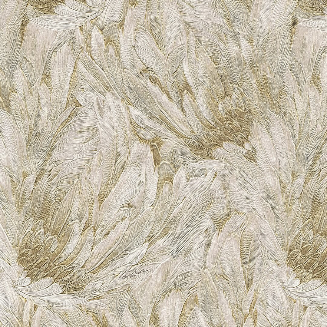 Tapeta pióra Roberto Cavalli RC21002 Home NO. 9 - 106 cm szer.