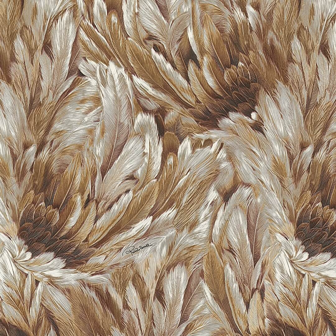 Tapeta pióra Roberto Cavalli RC21009 Home NO. 9 - 106 cm szer.