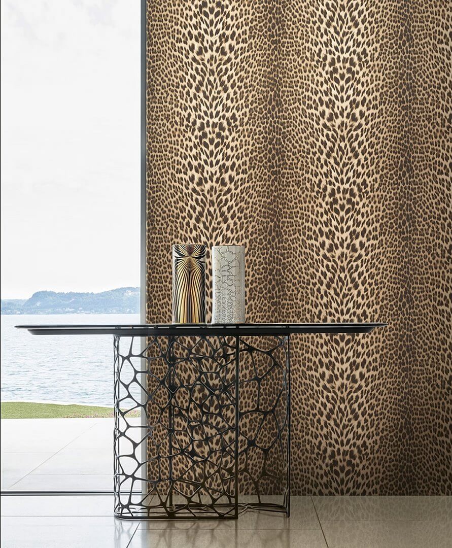 Tapeta cętki pantery Roberto Cavalli RC21044 Home NO. 9 - 106 cm szer.