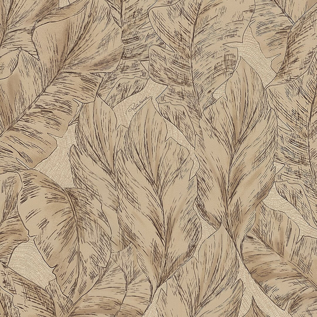 Tapeta liście Roberto Cavalli RC21071 Home NO. 9 - 106 cm szer.