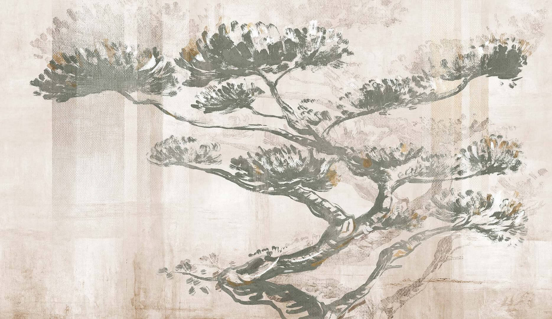 Fototapeta drzewo bonsai Tecnografica 78600-3A IGEN PINECONE A