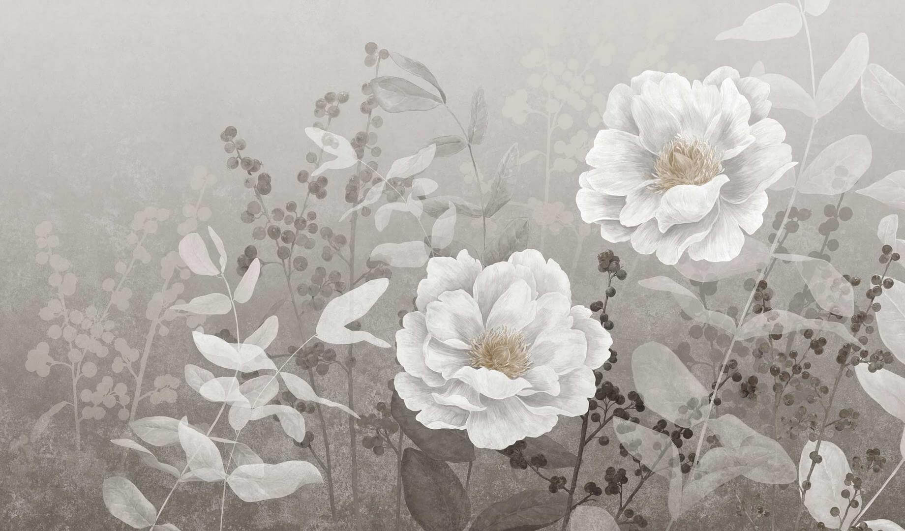 Fototapeta florystyczna Tecnografica 83493-3 PEMBERLEY GREY