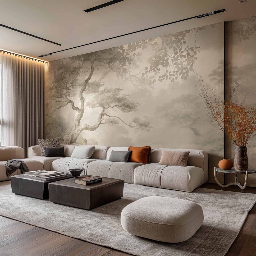 Fototapeta krajobraz drzew Tecnografica 84976-4 ALEXANDER WALNUT