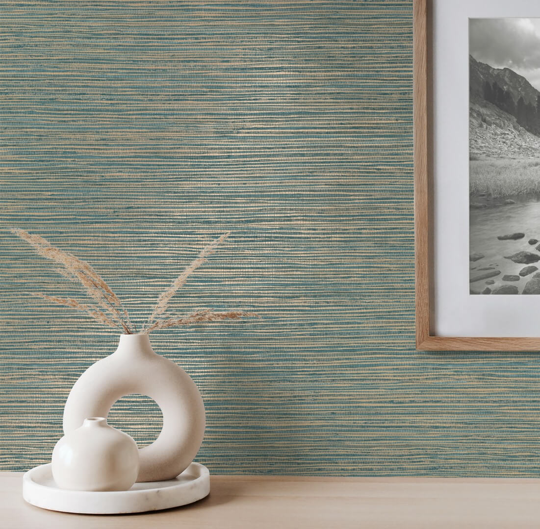 Tapeta teksturowana imitująca naturalne włókna traw Fine Decor DL26717 Arber
