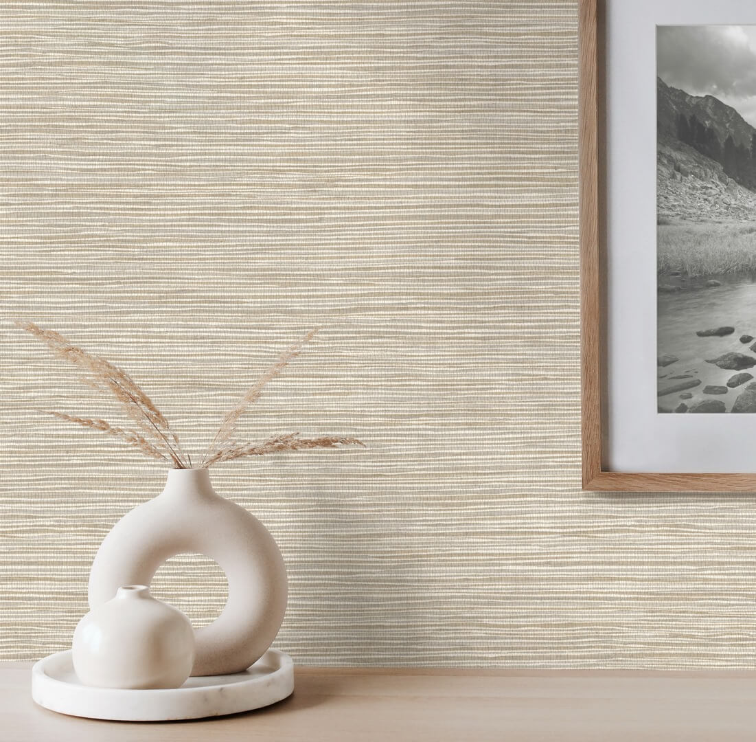 Tapeta teksturowana imitująca naturalne włókna traw Fine Decor DL26720 Arber