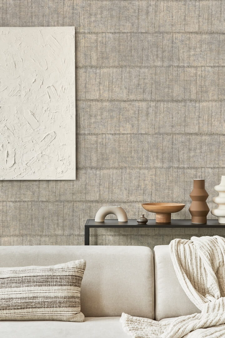 Tapeta materiałowe poziome pasy Fine Decor DL26740 Arber