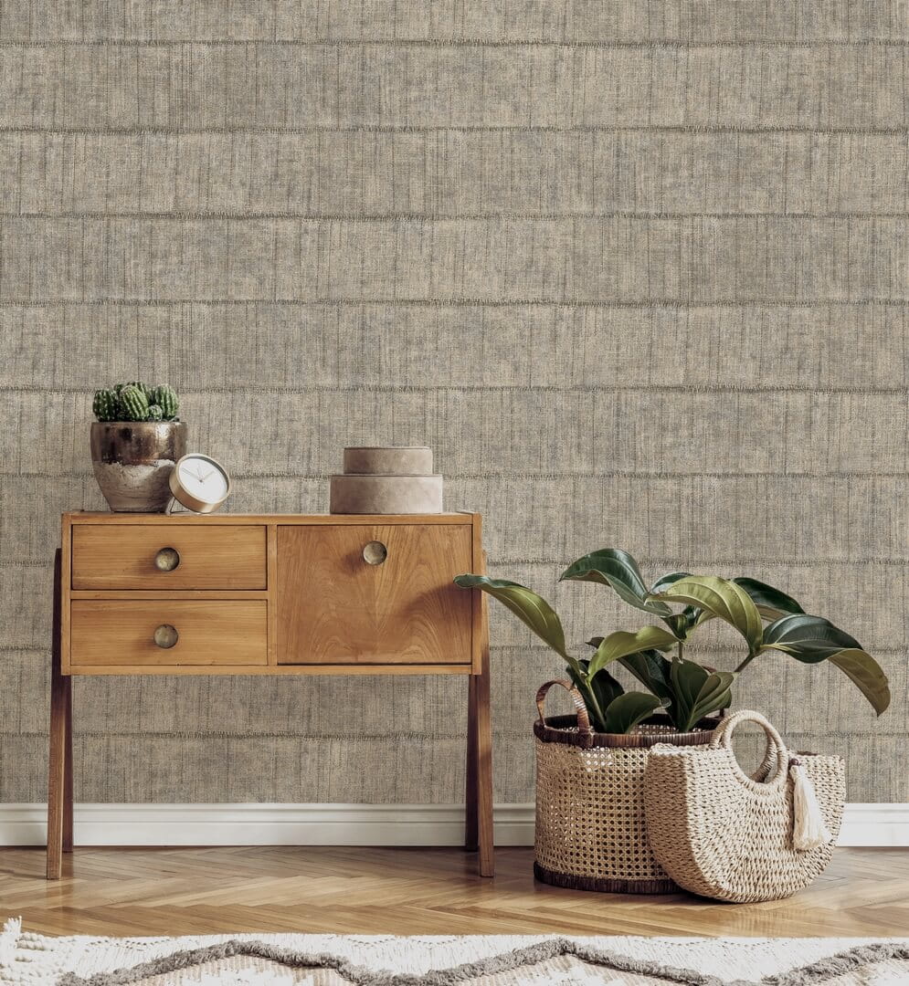 Tapeta materiałowe poziome pasy Fine Decor DL26740 Arber