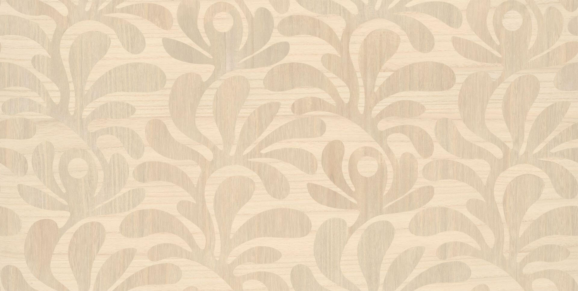 Tapeta naturalna intarsja z forniru Arte Moooi Woodblock Beetle Fern MO5020 Green House