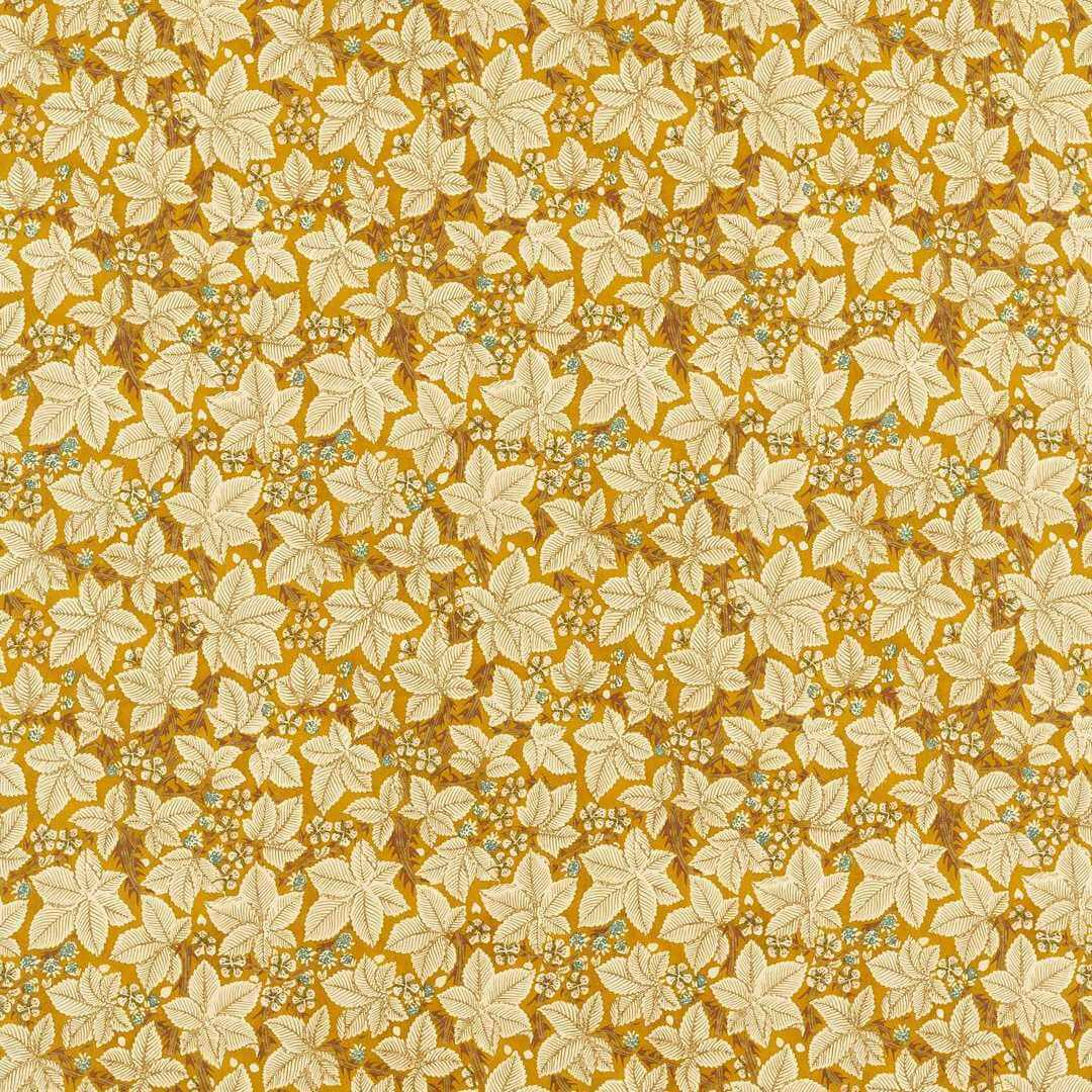 Tkanina lniana w liście Morris & Co. 227236 Bramble Morris & Friends Fabric Volume I