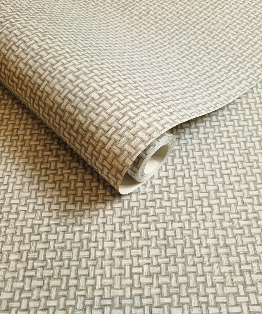 Tapeta z efektem plecionki Holden 91600 Biderbost Weave The Lost Gardens