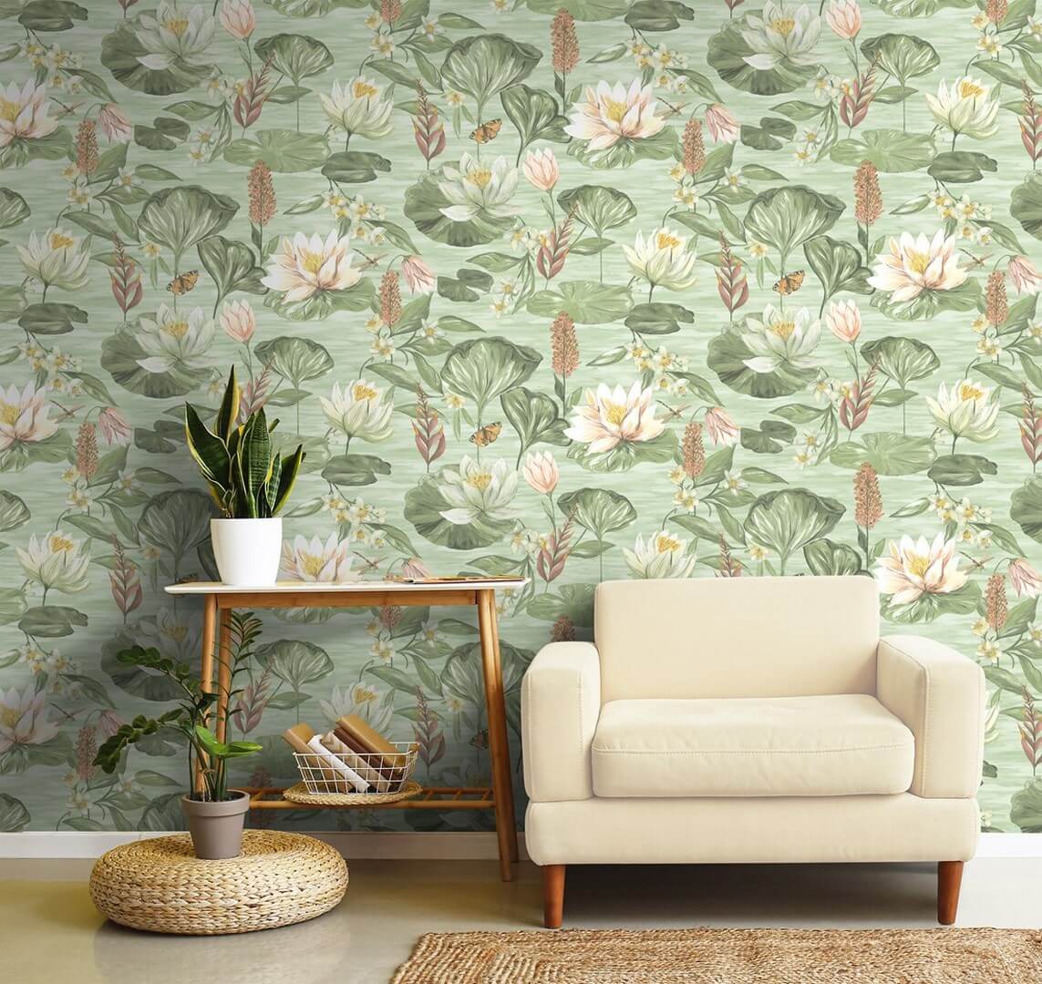 Tapeta lilie wodne Holden 91641 Water Lily The Lost Gardens