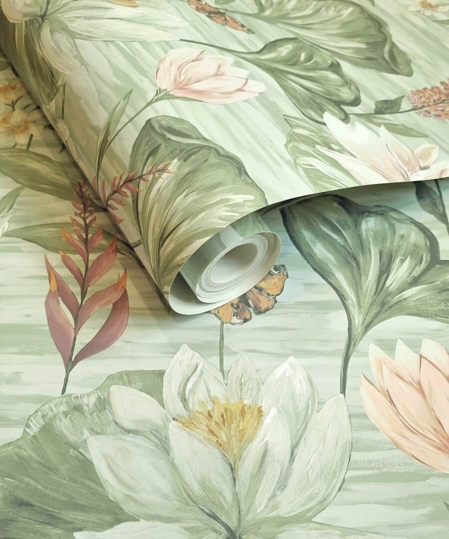 Tapeta lilie wodne Holden 91641 Water Lily The Lost Gardens