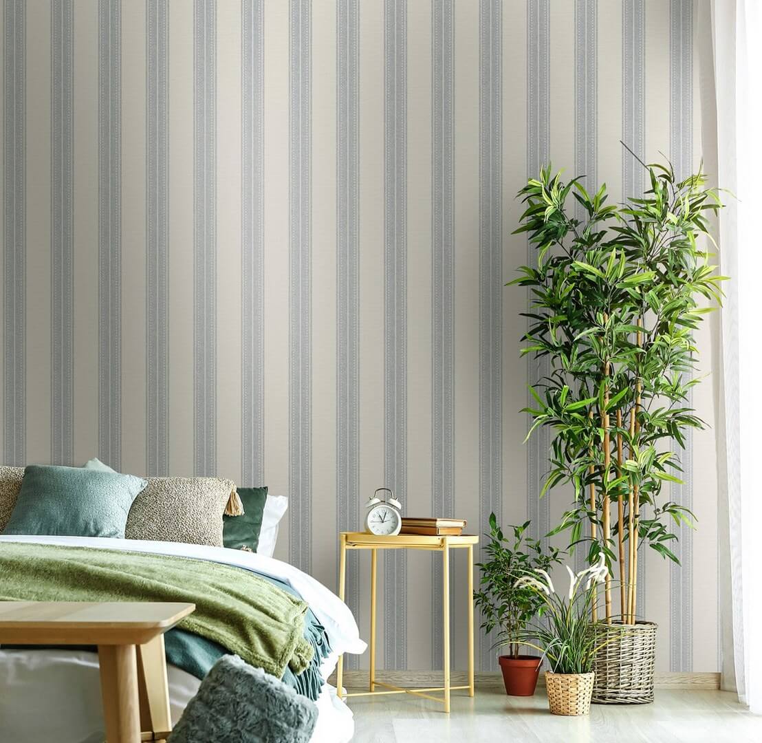 Tapeta paski Holden 91672 Yuste Stripe The Lost Gardens